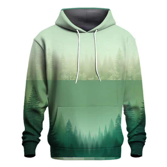 Forest Mist Gradient Hoodie