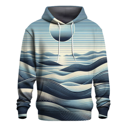 Moonlit Lagoon Serenity Hoodie