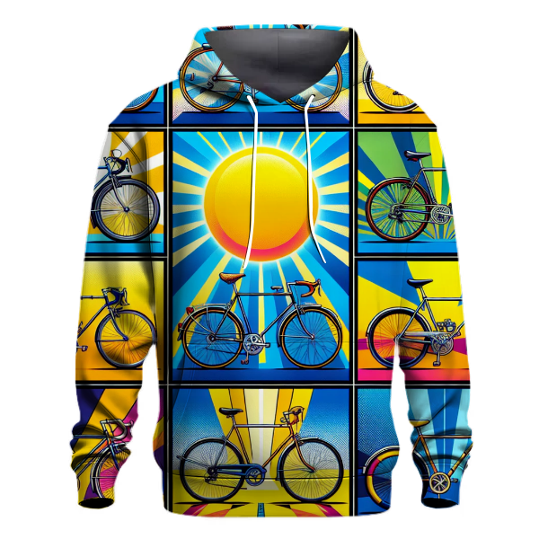 Classic Retro Bicycles Hoodie