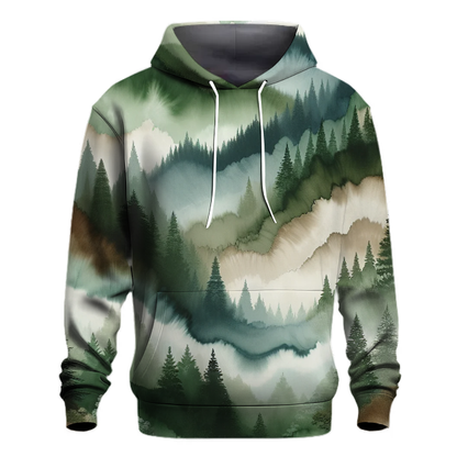 Magic Forest Tie-dye Design Hoodie