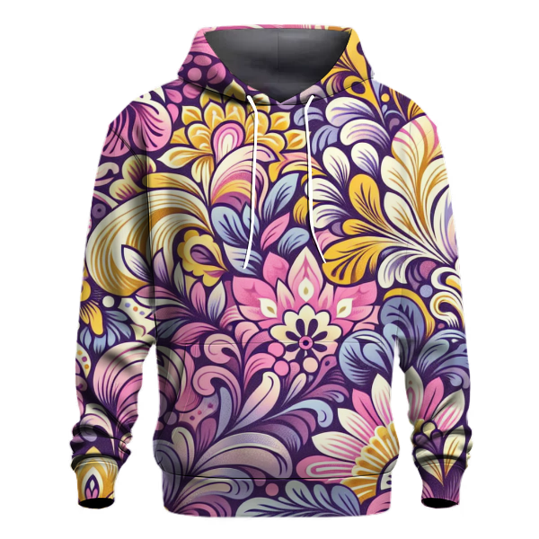 Floral Harmony Blossom Hoodie