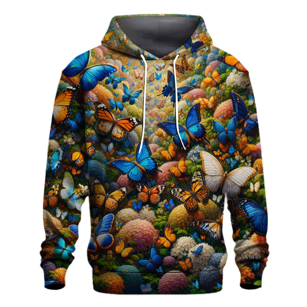 Charming Butterfly Garden Hoodie