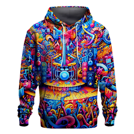 Dazzling Music Festival Vibes Hoodie