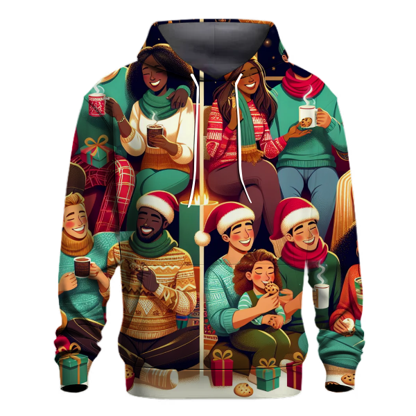 Cozy Christmas Pajama Party Hoodie