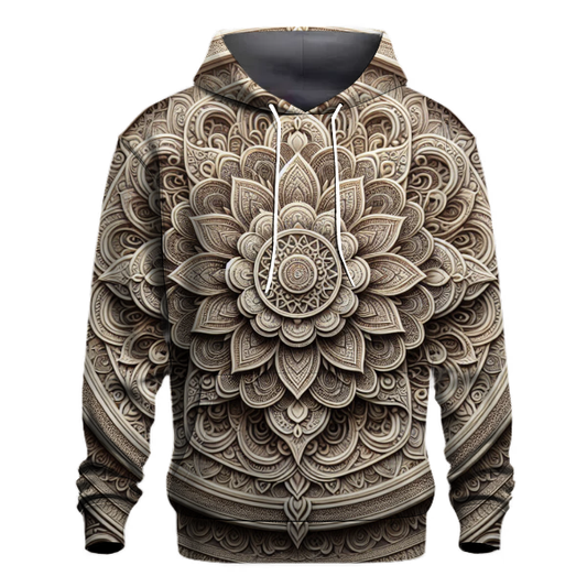 Tranquil Zen Mandala Hoodie