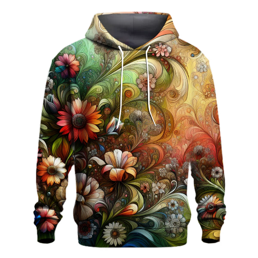 Artful Blossom Hoodie