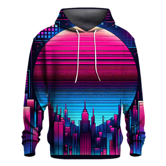 Urban Nightlife Gradient Hoodie