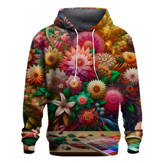 Classic 70s Flowers Hoodie