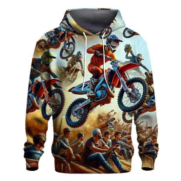 Motocross Excitement Hoodie Hoodie Designs