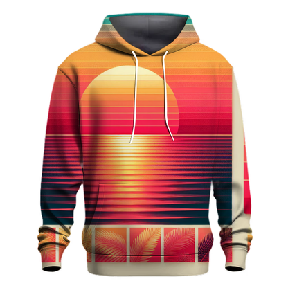 Tropical Sunset Chill Hoodie