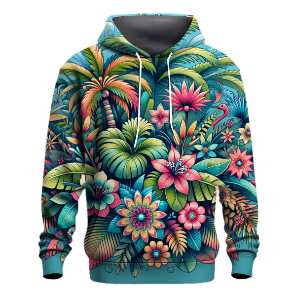 Exotic Tropical Paradise Hoodie