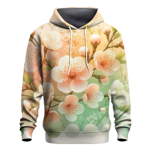 Peach Blossom Gradient Hoodie