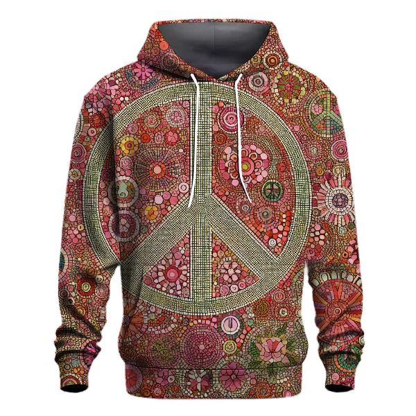 Radiant Peace Mosaic Hoodie