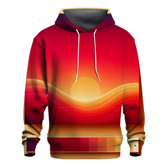 Crimson Glow Hoodie