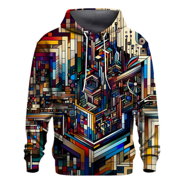 Abstract Geometric Wonder Hoodie