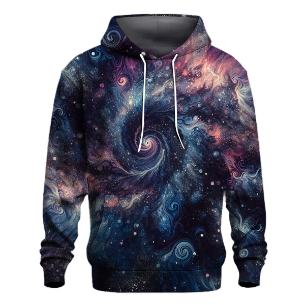 Stardust Symphony Hoodie Embroidered Hoodies