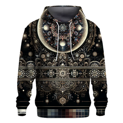 Gothic Moonlit Serenade Hoodie