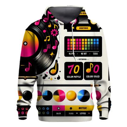 Electric Vinyl Dreams Hoodie