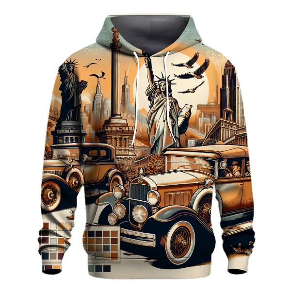 Retro Travel Adventures Hoodie