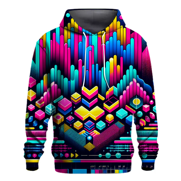 Geometric Waveforms Hoodie