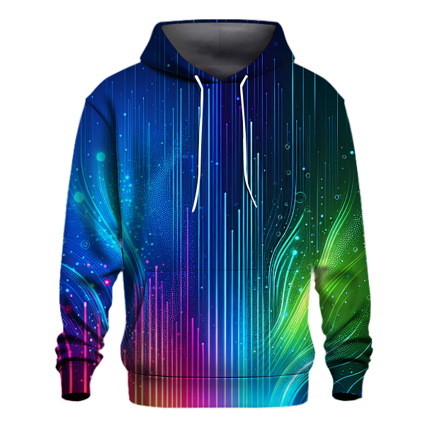 Electric Aura Gradient Hoodie