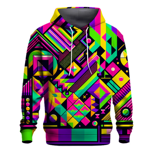 Bold Retro Graphics Hoodie