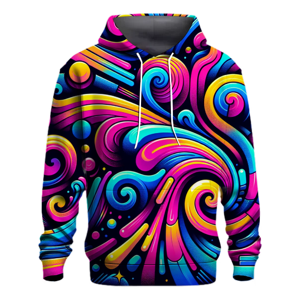 Funky Neon Blast Hoodie