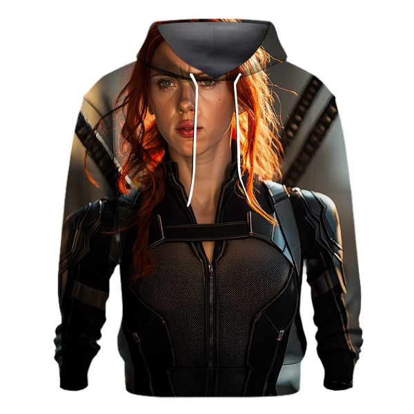 Scarlett Johansson: The Intrigue of the Black Widow Hoodie