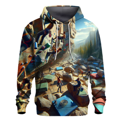 Bouldering Challenge Hoodie Hoodie Designs