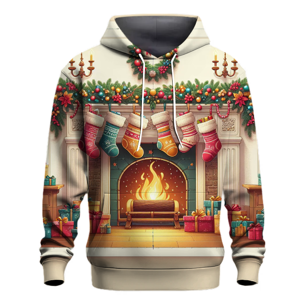 Festive Fireplace Magic Hoodie