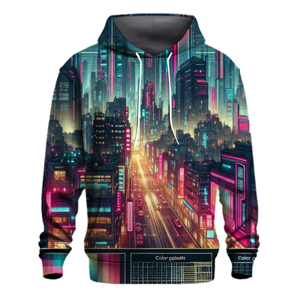 Cyber City Lights Hoodie