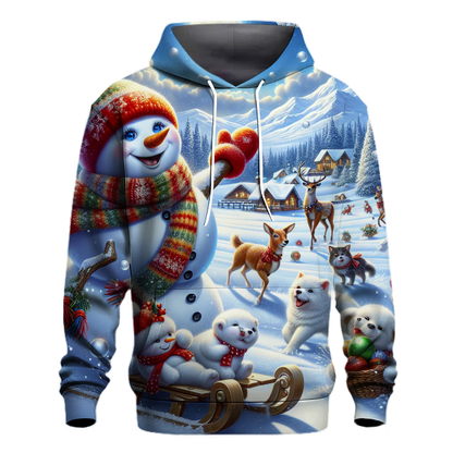 Frosty Snowman Adventure Hoodie