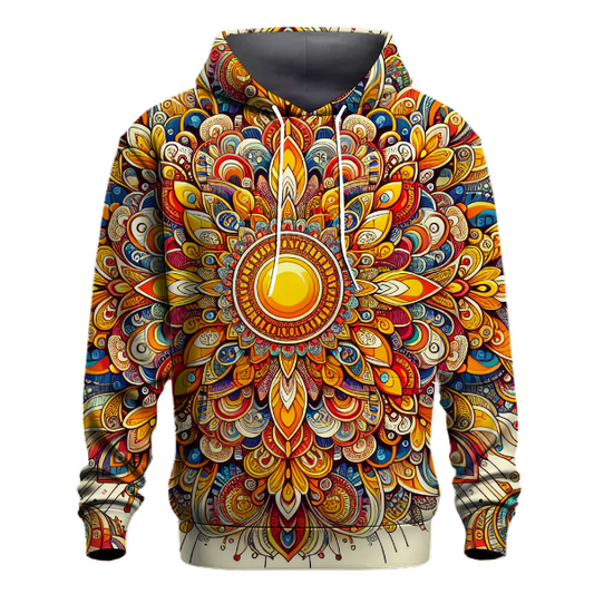 Hippie Sunshine Mandala Hoodie