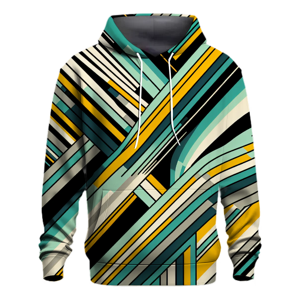 Funky Stripes Fusion Hoodie