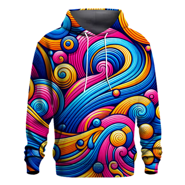 Funky Spirals Hoodie