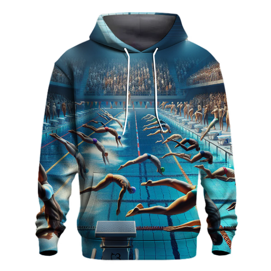 Swimming Dolphin Dive Hoodie