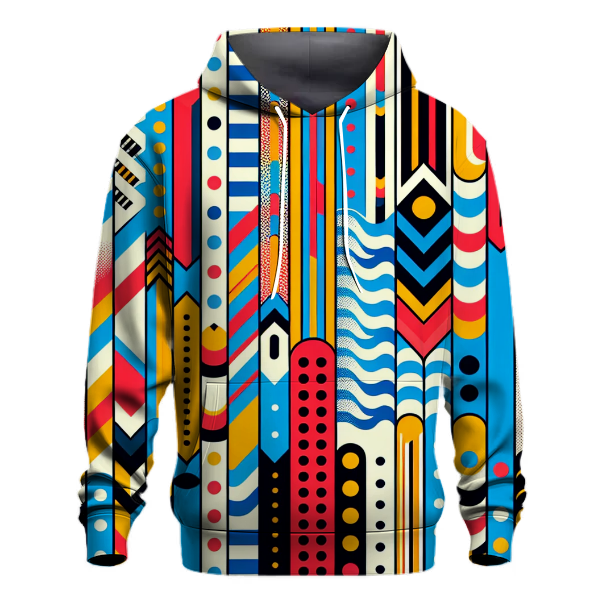 Radical Rainbow Stripes Hoodie