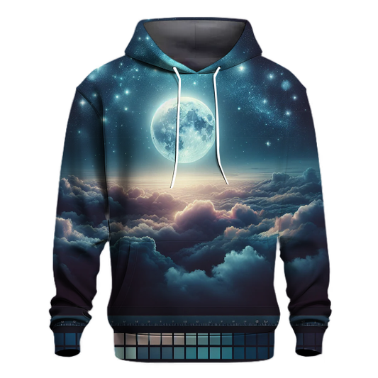 Mystical Night Sky Whispers Hoodie