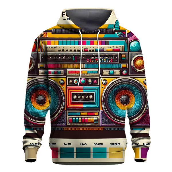 Classic Boombox Beats Hoodie