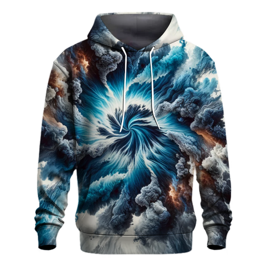 Steel Blue Storm Hoodie