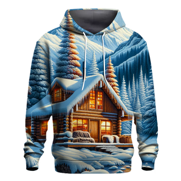 Snowy Mountain Retreat Hoodie