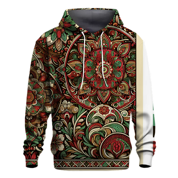 Folk Art Vibrance Hoodie