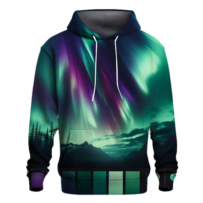 Glimmering Aurora Dreams Hoodie