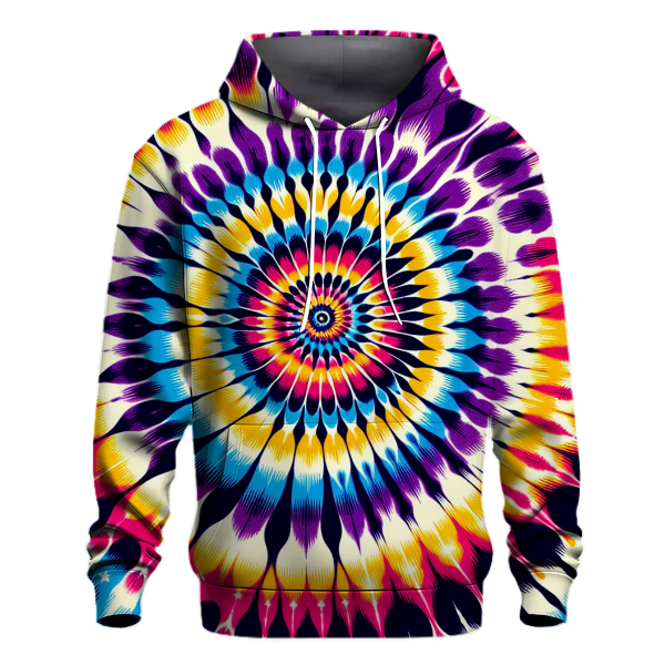 Classic Tie-Dye Spiral Hoodie