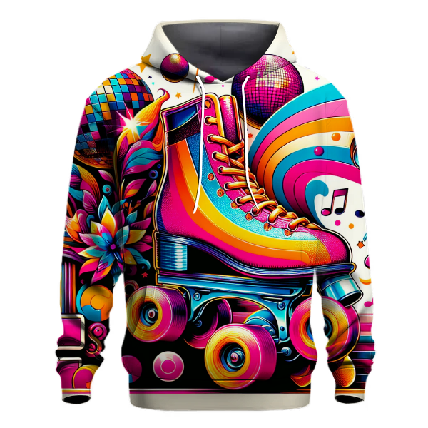 Classic 80s Roller Disco Hoodie