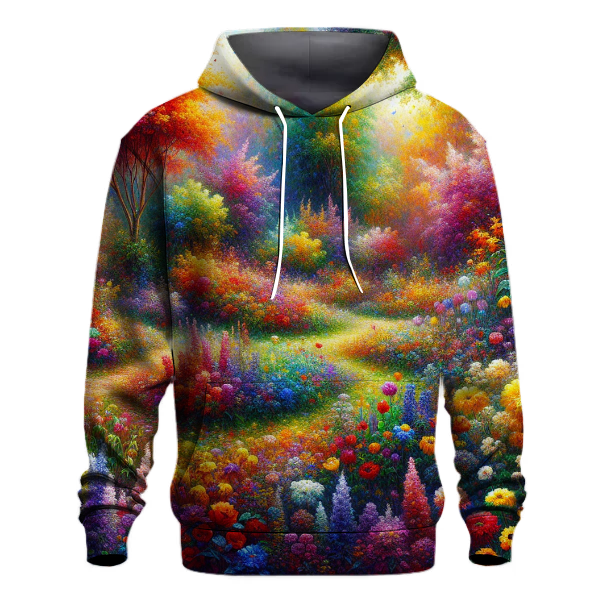 Radiant Floral Delight Hoodie