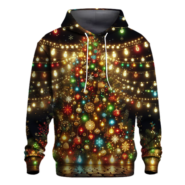 Christmas Lights and Wishes Hoodie