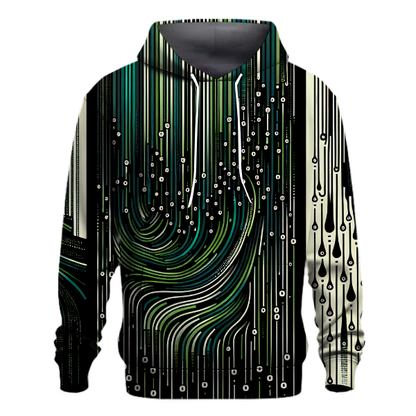 Digital Rain Hoodie