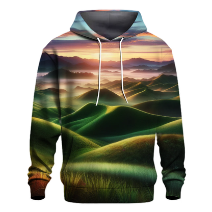 Sunrise Over Hills Hoodie