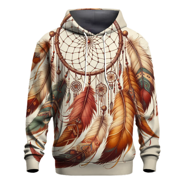 Classic Boho Dreamcatcher Hoodie Embroidered Hoodies